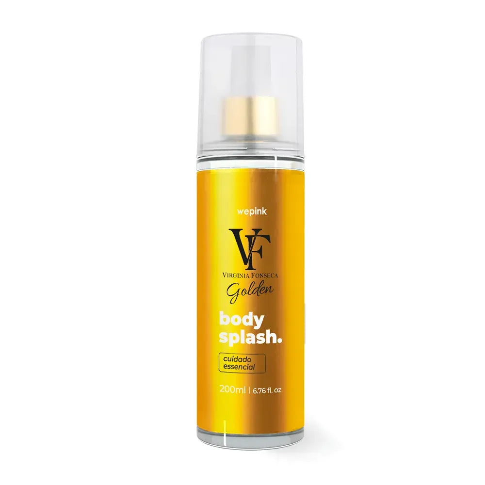 Body Splash VF Golden Desodorante Colônia 200ml - Wepink