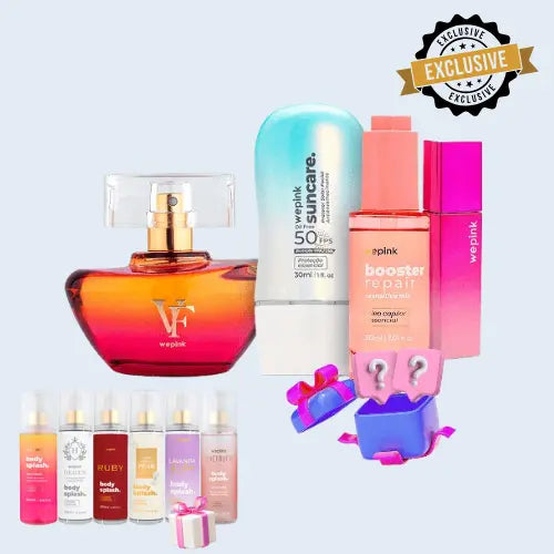 Kit Bloquinho da Vivibora VF e 5 Body Splash